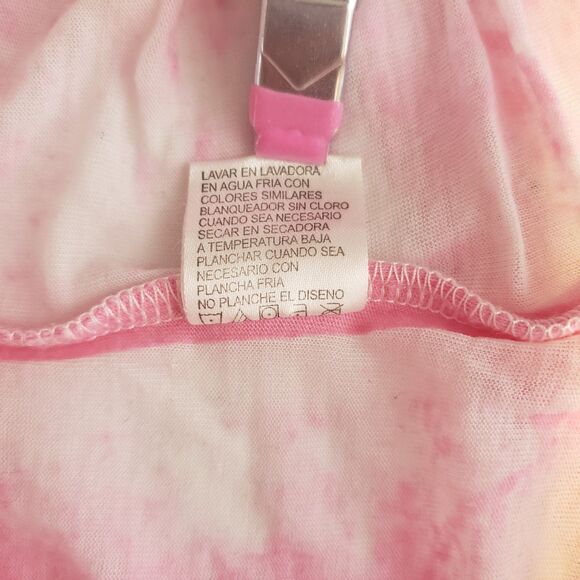 ROCK ICONS Jim Morrison The Doors Pink Sheer V Neck T Shirt Womens Size Large - Picture 7 of 8